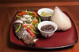 Banku w/ Fish